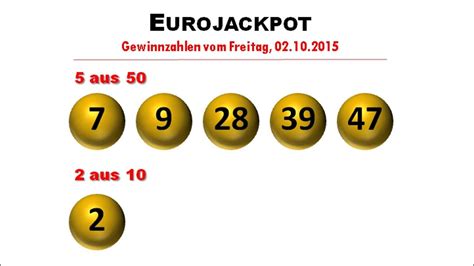 lottozahlen samstag eurojackpot